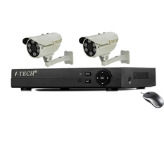  Cửa hàng bán Bộ 2 camera quan sát AHD - ATP- IT TXA-T06EG10 (Trắng) giá rẻ 