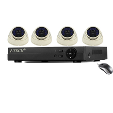 Bỏ sỉ Bộ 4 camera quan sát AHD - ATP- IT RX-C6AN10 (Trắng)  có tốt không? 
