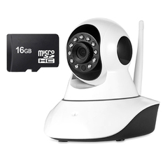  Giá sỉ Bộ camera quan sát IP Wifi Vinatech VN-6300A và thẻ nhớ 16GB(Trắng)  chính hãng 