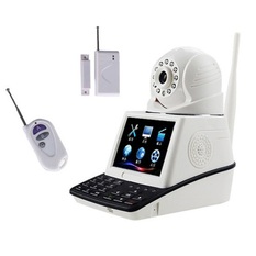 Cung cấp Bộ camera giám sát và báo động Vinatech NPC-T1 LCD Wifi (Trắng)  mới nhất 