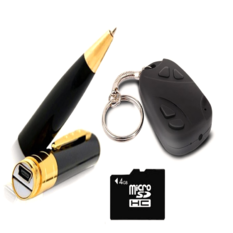 Cung cấp Bộ móc khóa PeepVN CK14 và camera bút PeepVN BPR 6 (Đen) và thẻ nhớ
MicroSD 4GB PeepVN (Đen)  loại tốt 