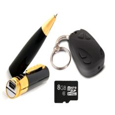  Giá sỉ Bộ móc khóa PeepVN CK14 và thẻ nhớ MicroSD 8GB PeepVN (Đen)  giá sỉ 