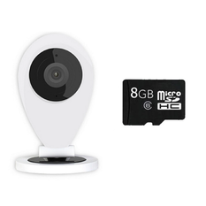  Kho sỉ Camera IP giám sát ngày đêm Mini YYZ30 (Trắng) và thẻ nhớ 8GB  hàng mới về 