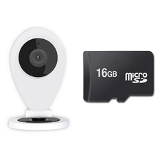  Kho sỉ Camera IP giám sát ngày đêm Mini YYZ30 (Trắng) và thẻ nhớ 16GB  giá sỉ 