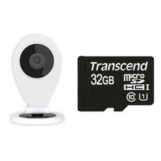  Nhập sỉ Camera IP giám sát ngày đêm Mini YYZ30 (Trắng) và thẻ nhớ 32GB  chính hãng 