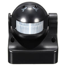 Cung cấp 180° PIR Motion Activated Sensor LED Light Indoor Outdoor Garden
Patio Wall Shed (Black) (Intl)  tốt nhất 