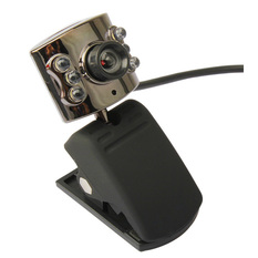  Giá sỉ USB 30.0M 6 LED Webcam Camera With Mic Web Cam for Desktop PC Laptop Notebook (Intl)  giá tốt 