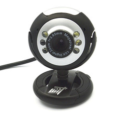  Nơi bán Vococal Plastic 6 LED Free Driver USB Webcam Laptop Camera with Microphone (Black) (Intl)  nhập khẩu 