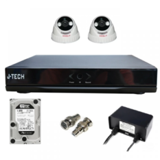  Thông tin Bộ camera AHD J-Tech 3205 (02 Camera + 01 Đầu ghi 4CH +Ổ cứng HDD
250Gb)  hàng mới về 