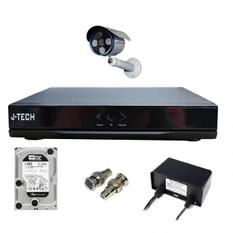  Shop bán Bộ camera AHD J-Tech 5602 (1 camera + 1 đầu ghi 4CH + 1 HDD 250GB) giá rẻ 