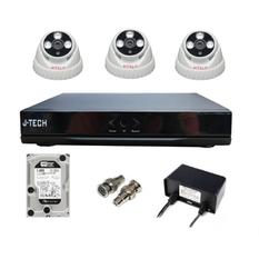  Bảng giá Bộ camera IP J-Tech 3206 (03 camera + 01 đầu ghi 4CH + 01 HDD
500GB)  cao cấp 