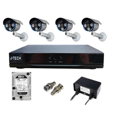  Đánh giá Bộ camera IP J-Tech 5602 (04 camera + 01 đầu ghi 4CH + 01 HDD
500GB)  giá sỉ 