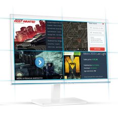  Đại lý Màn hình Led AOC 23.3 inch Full HD -Model I2476VW (Trắng)  nhập khẩu 