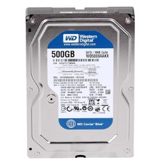  Bỏ sỉ Ổ cứng HDD  WD Caviar Blue/Green 500GB/7200 Sata3 16M (Bạc)  hàng xách tay 