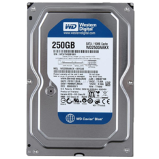  Thông tin Ổ cứng gắn trong HDD Western 7200RPM 250GB (Bạc)  hàng xách tay 